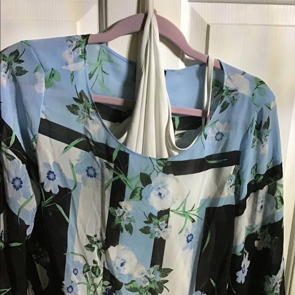 Blouse with cami attached.  Gently worn